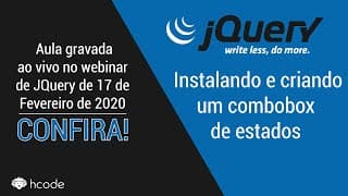 Criando um Combo Box de Estados Brasileiros com jQuery, Select2 e Ajax