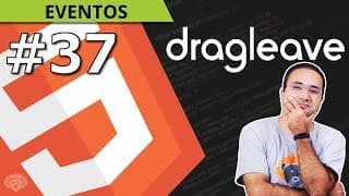 Evento dragleave do HTML 5