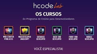 HcodeLab - Os Cursos do Programa de Ensino para Desenvolvedores