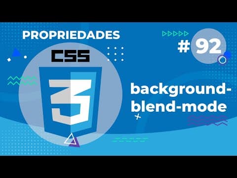 Cover Background Blend Mode, Propriedades do CSS 3