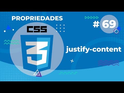 Capa Justify Content, Propriedade do CSS 3