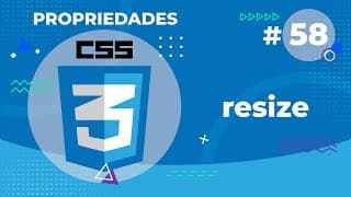 Resize, Propriedade do CSS 3
