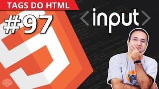 Tag input do HTML 5