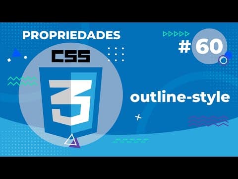 Capa Outline Style, Propriedade do CSS 3