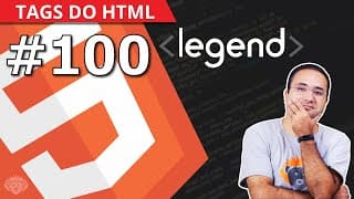 Tag legend do HTML 5