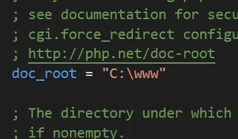 Diretiva doc\_root