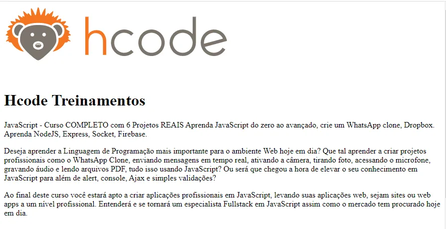 Estilo position static aplicado em nosso arquivo HTML